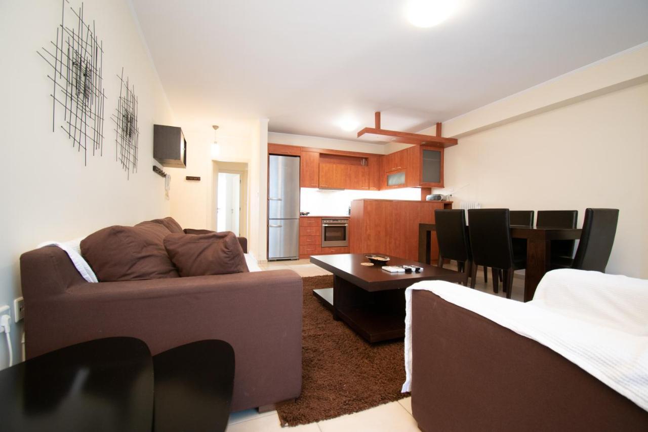 公寓 Homey Penthouse In Kypseli 雅典
